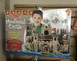 3-D Puzzle Medieval Castle - Toys