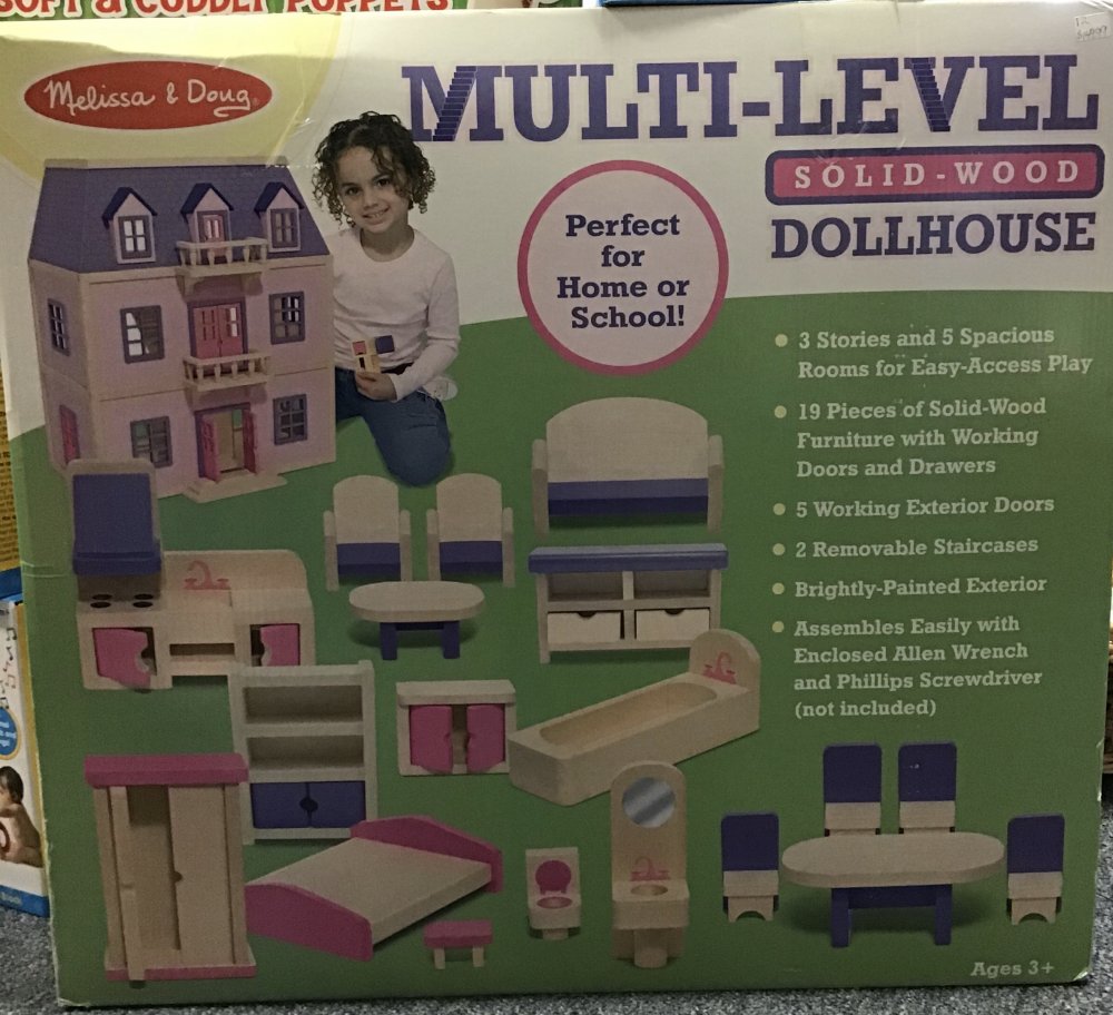 Multi Level Doll House - Toys